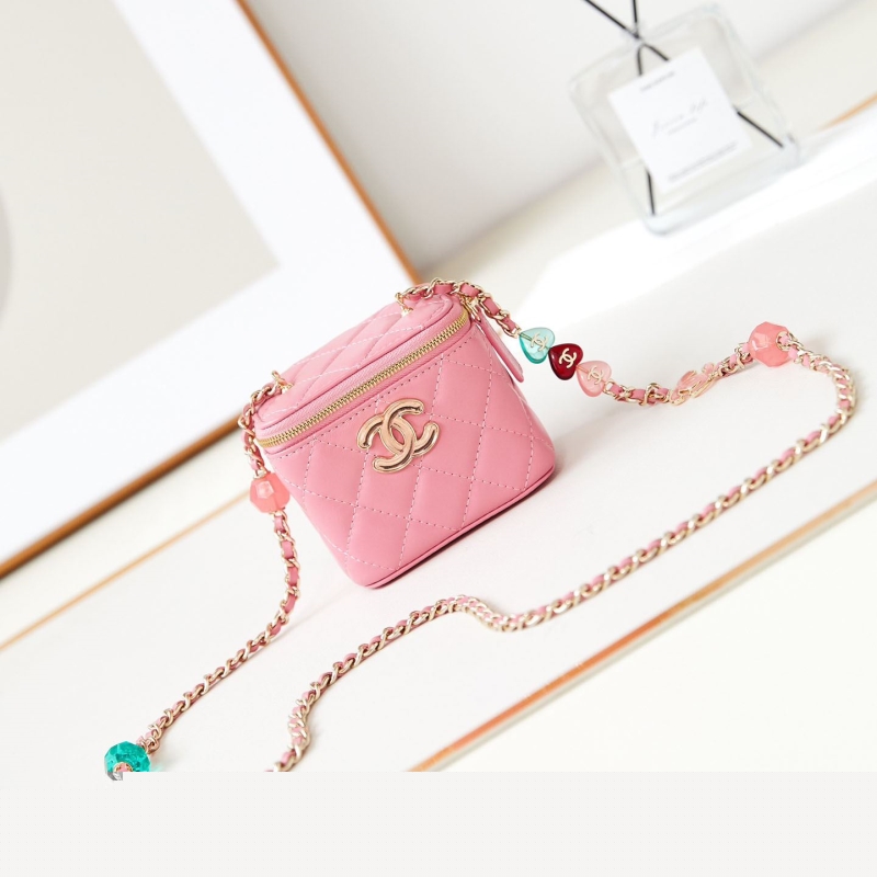 Ch*el cosmetic bags